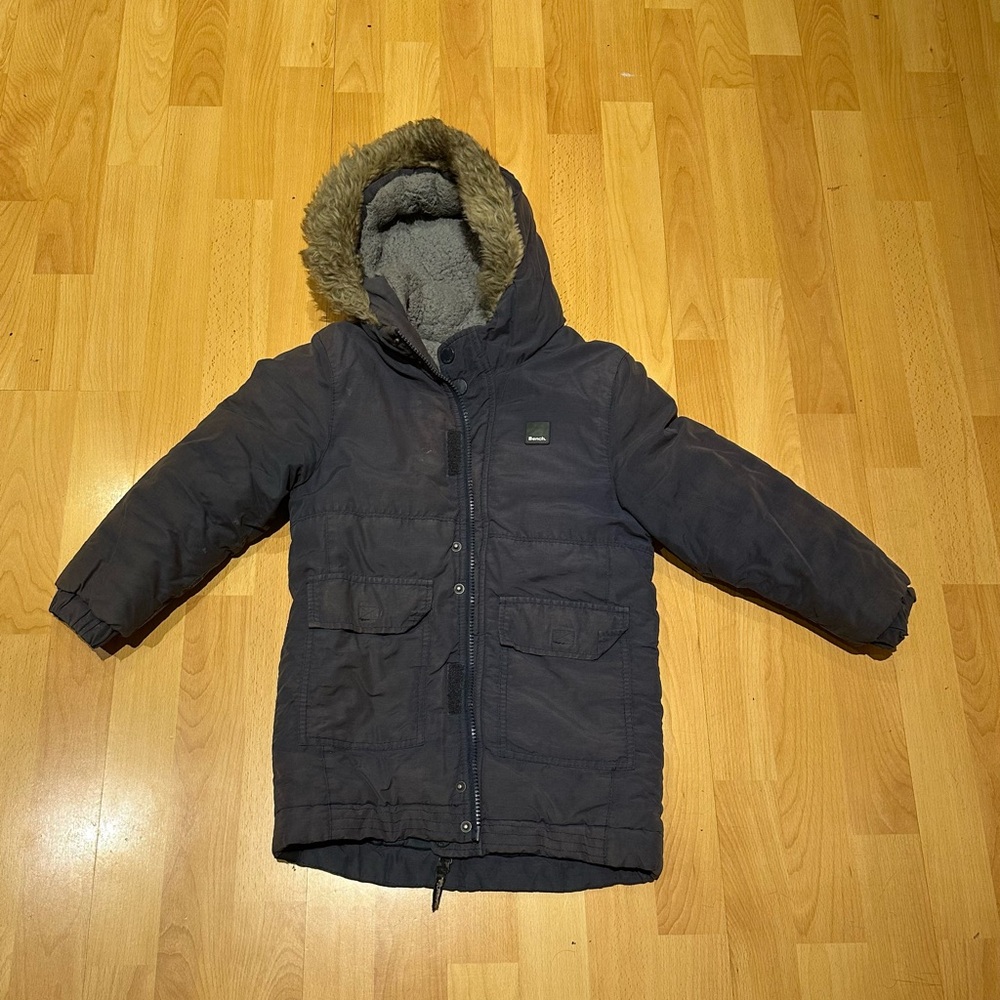 Bench navy blue Fleece-Lined Jacket